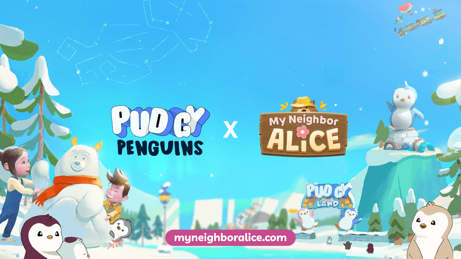 My Neighbor Alice &Amp; Pudgy Penguins Unite: A Big Milestone For Interoperability