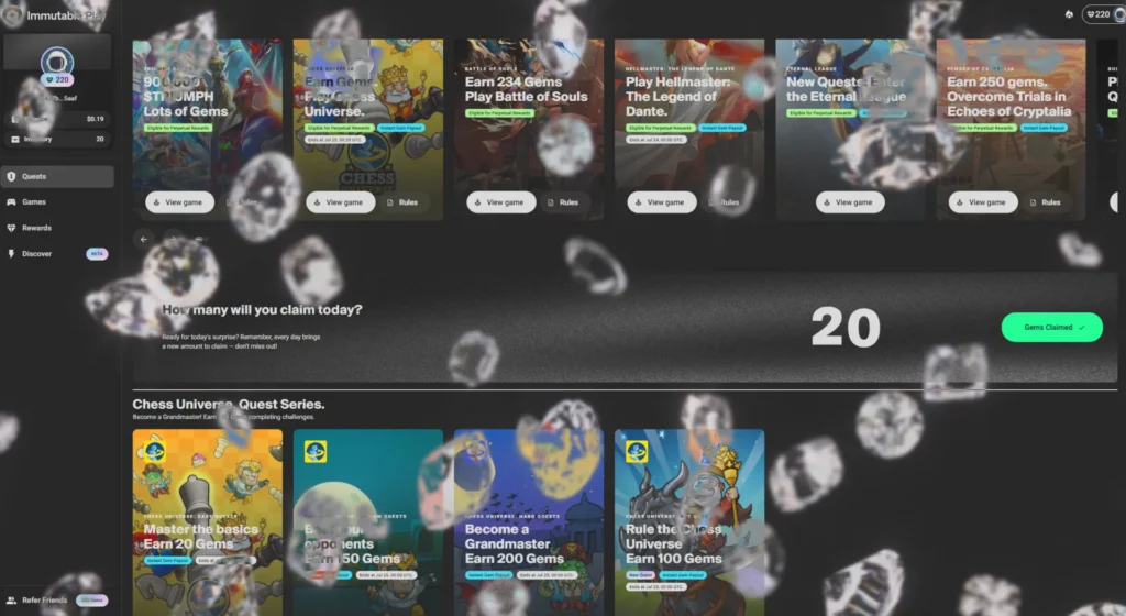 Beginner’s Guide To Immutable Play Weekly Rewards 1