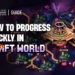 Craft World Beginner Guide: Fast Progression Walkthrough With Tips On Mines, Ads, And Nfts