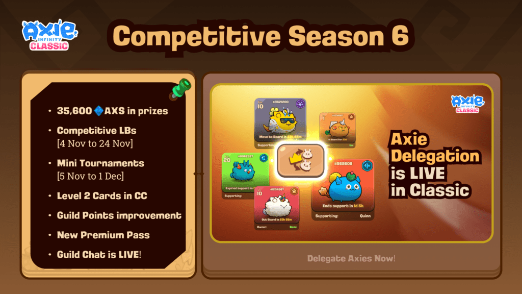 Axie Classic Competitive Season 6