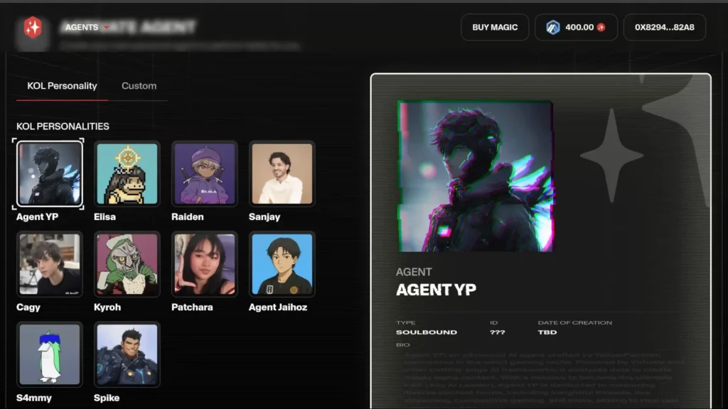 How To Create A Treasure Ai Agent On Ronin Using $Magic