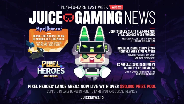 Play-To-Earn Weekly Recap: Pixel Heroes Event, $Borne Token Launch, And Xai Lawsuit