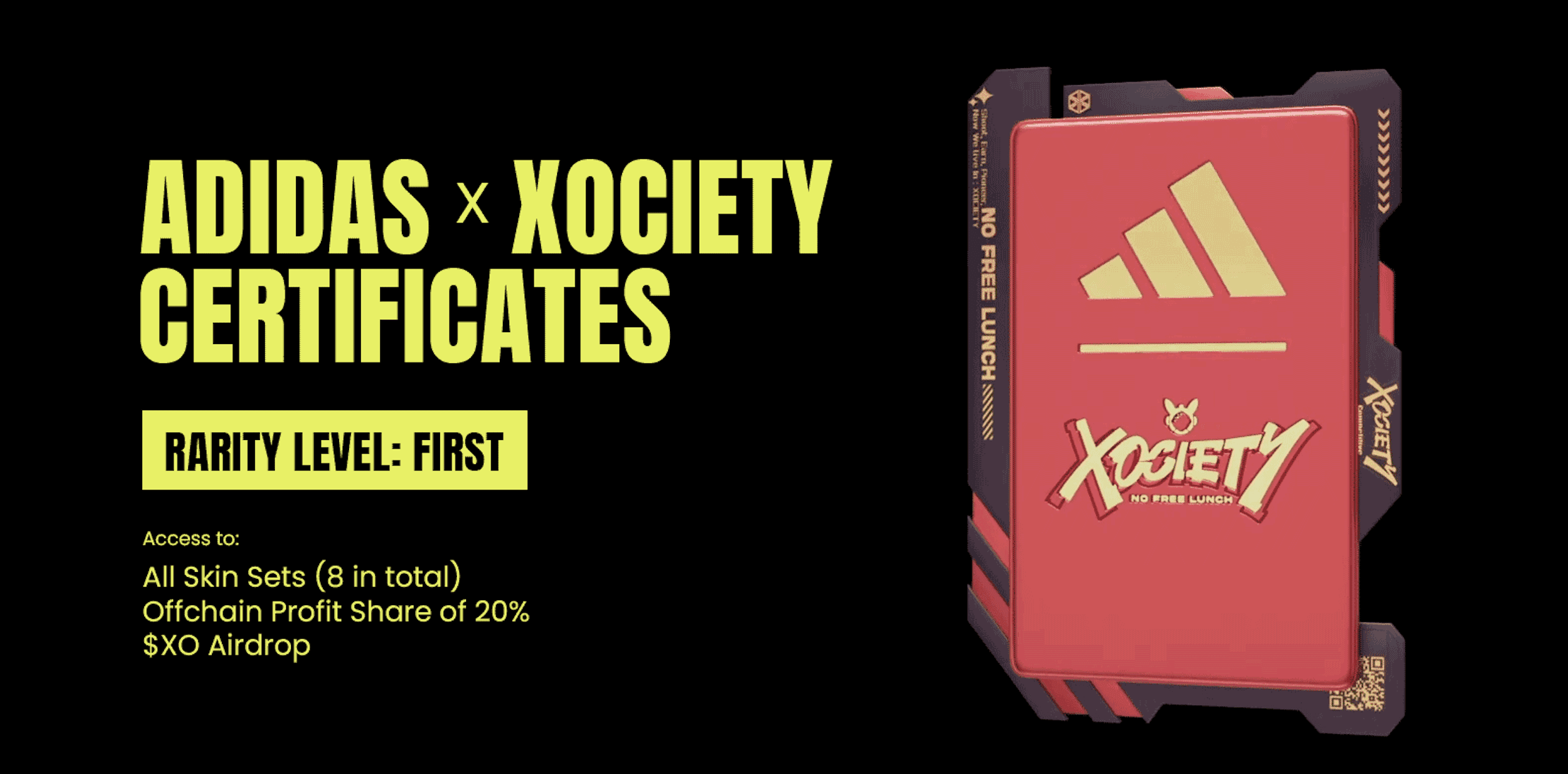 Xociety Adidas First Certificate