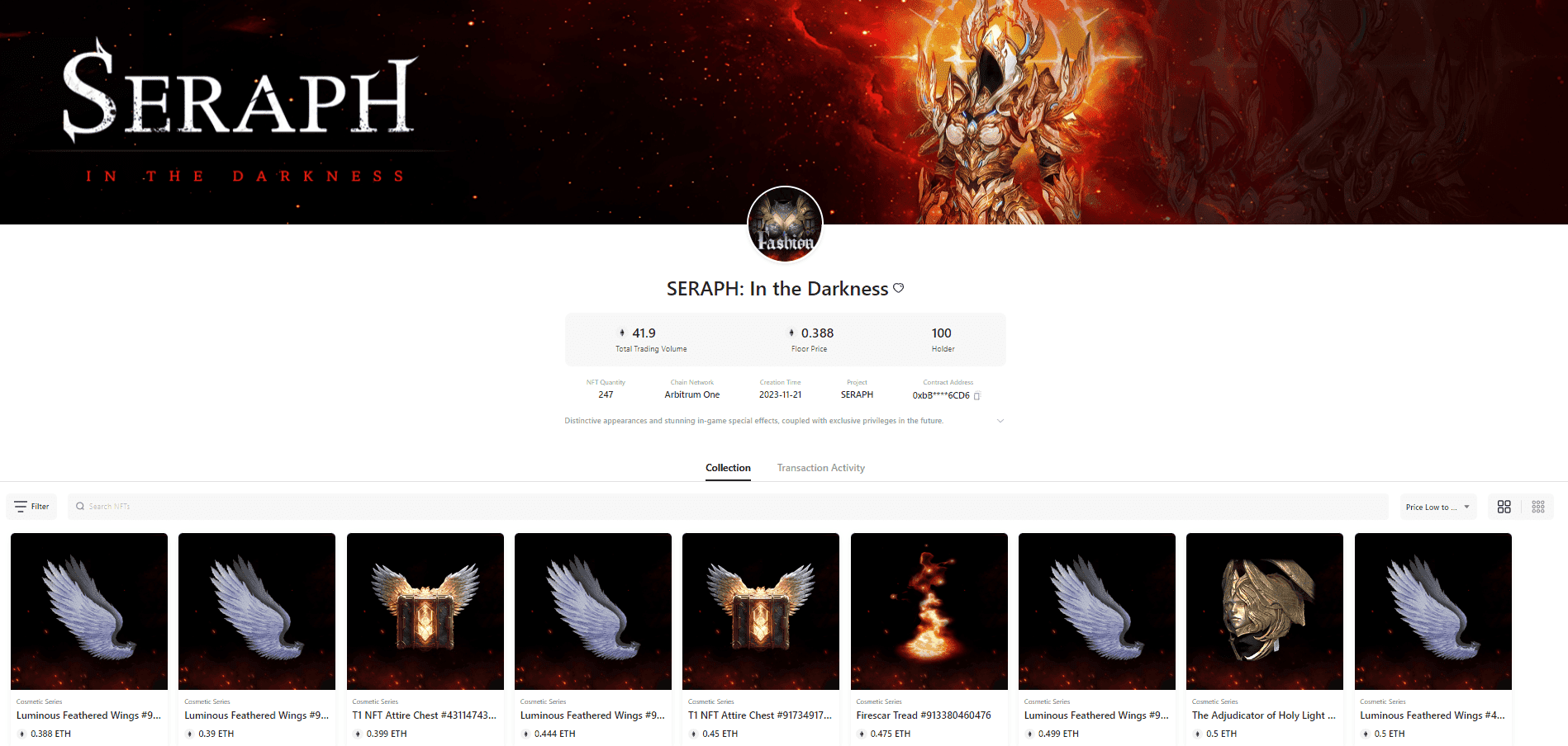 Get Access To Seraph: New Crypto Arpg Powered By $Srf Token