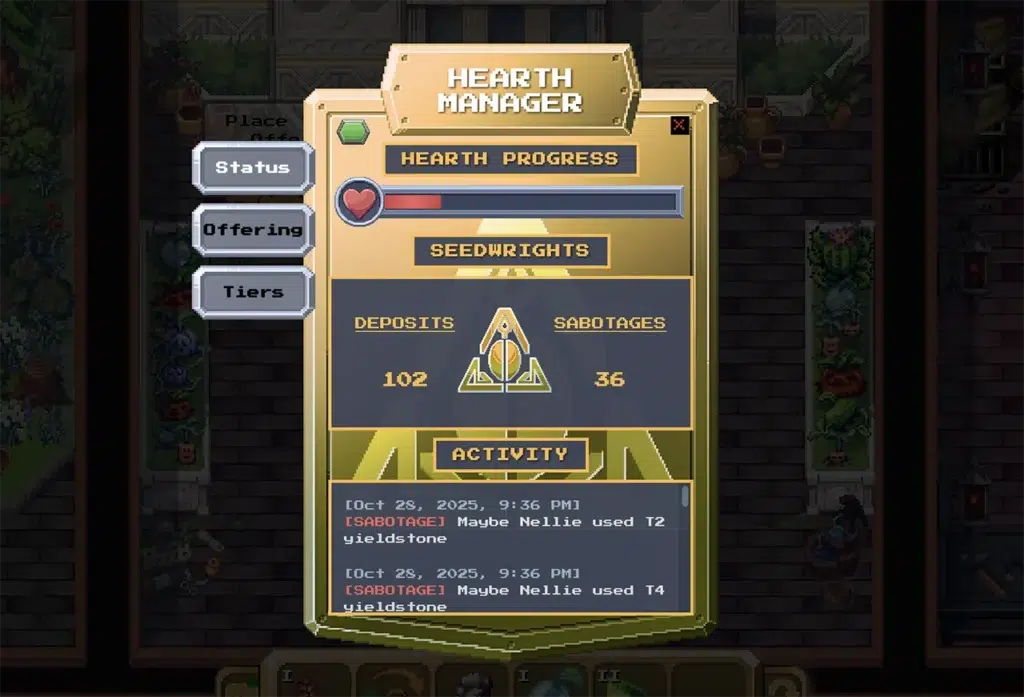 Yieldstone Mechanics In Pixels Chapter 3 Enhancing Union Competition