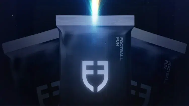 Football.fun Logo And Players Celebrating Final Founders Pack Sellout In 37 Seconds, Signaling $Fun Token Launch In Play-To-Earn Games