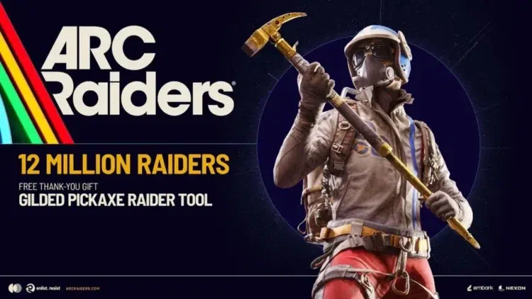 Arc Raiders 12 Million Players Milestone Extraction Shooter Celebration