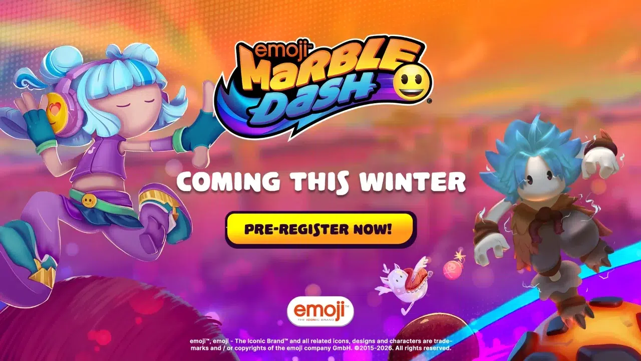 Emoji Marble Dash Web3 Gaming Arcade Racer With Nft Items On Immutable Zkevm Blockchain For Play-To-Earn Mobile And Pc Action