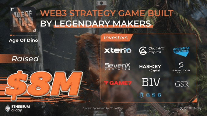 Age Of Dino Secures $8M From Seed Round, Releases Pfp Collection.png