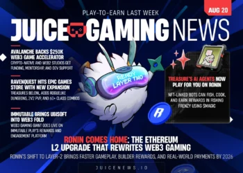 Play-To-Earn Weekly Recap: Ronin’s Ethereum L2 Move, Treasure Ai Agents, And Immutable’s Web2 Push