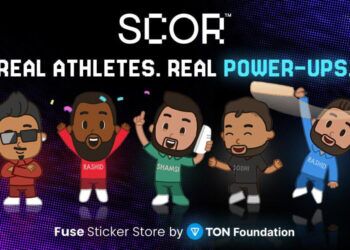 Scor Sticker Store On Telegram Fuse Platform With Athlete-Themed Digital Packs And In-Game Rewards