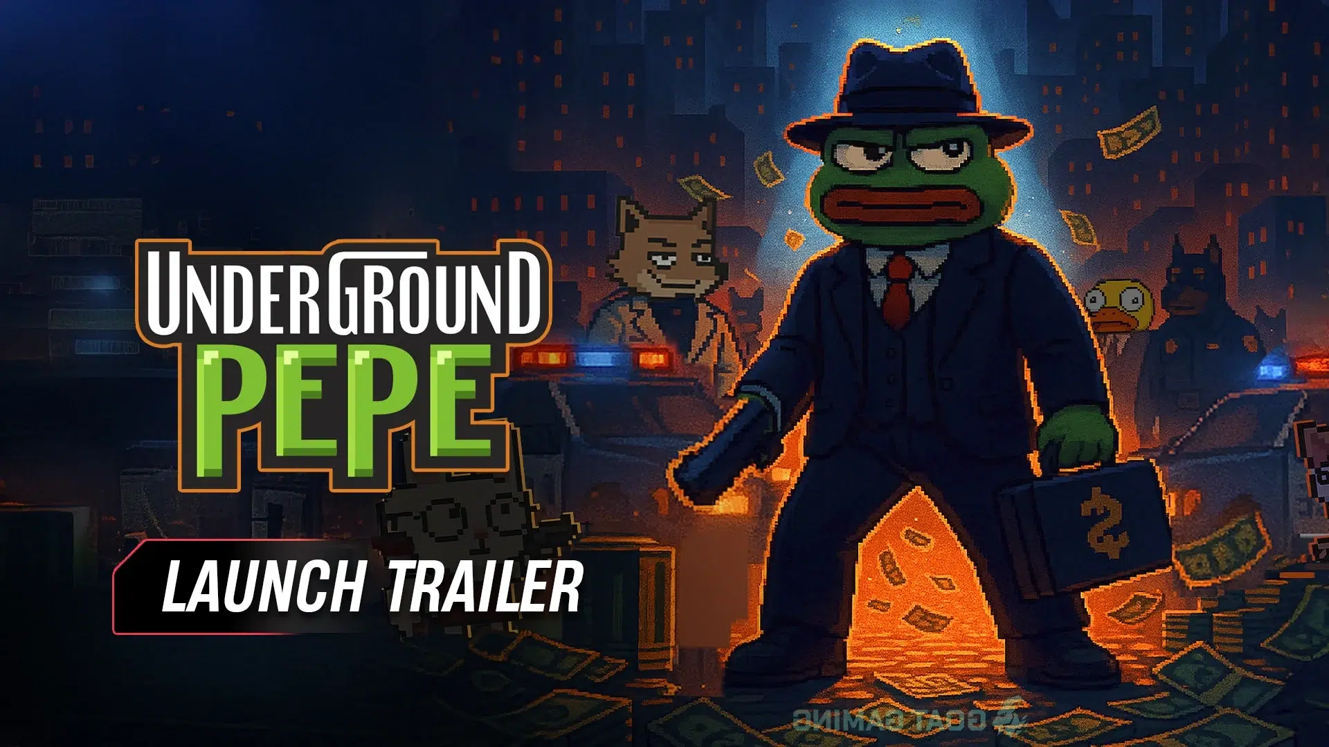 Underground Pepe Launch Trailer | Web3 Telegram Meme Game