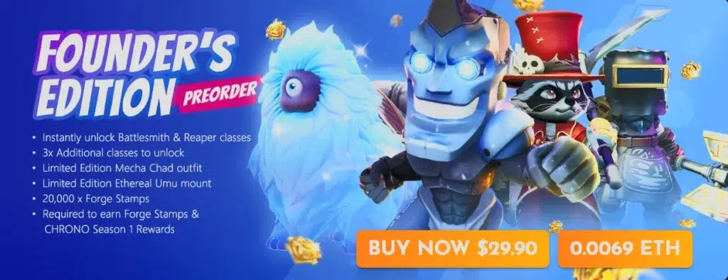 Chronoforge Beginner’s Guide: How To Get The Founders Edition And Earn Chrono