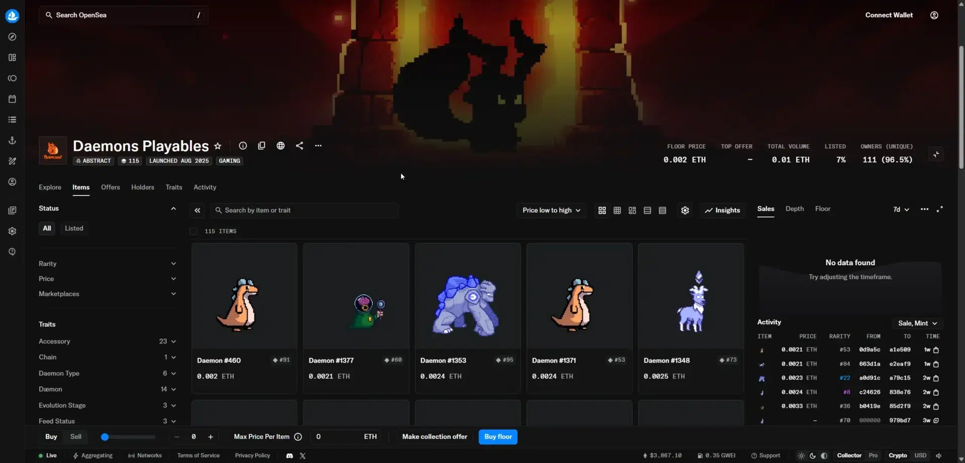 How To Play And Start Earning $Dmn Tokens In Dæmons