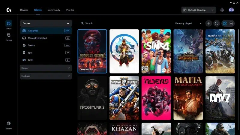 Logitech G515 Rapid Tkl Low-Profile Gaming Keyboard With Analog Switches
