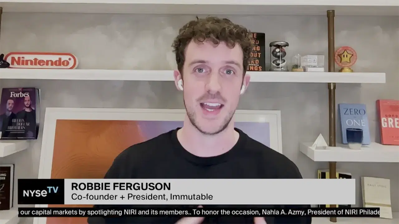 Immutable On Nyse Tv: Web3 Gaming Goes Mainstream On Wall Street Juice Gaming News