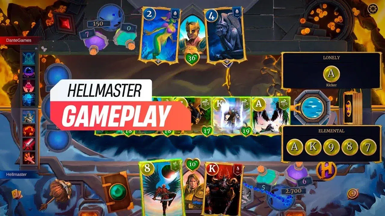 Hellmaster Gameplay Showcase | Dante Games’ Web3 Card Rpg