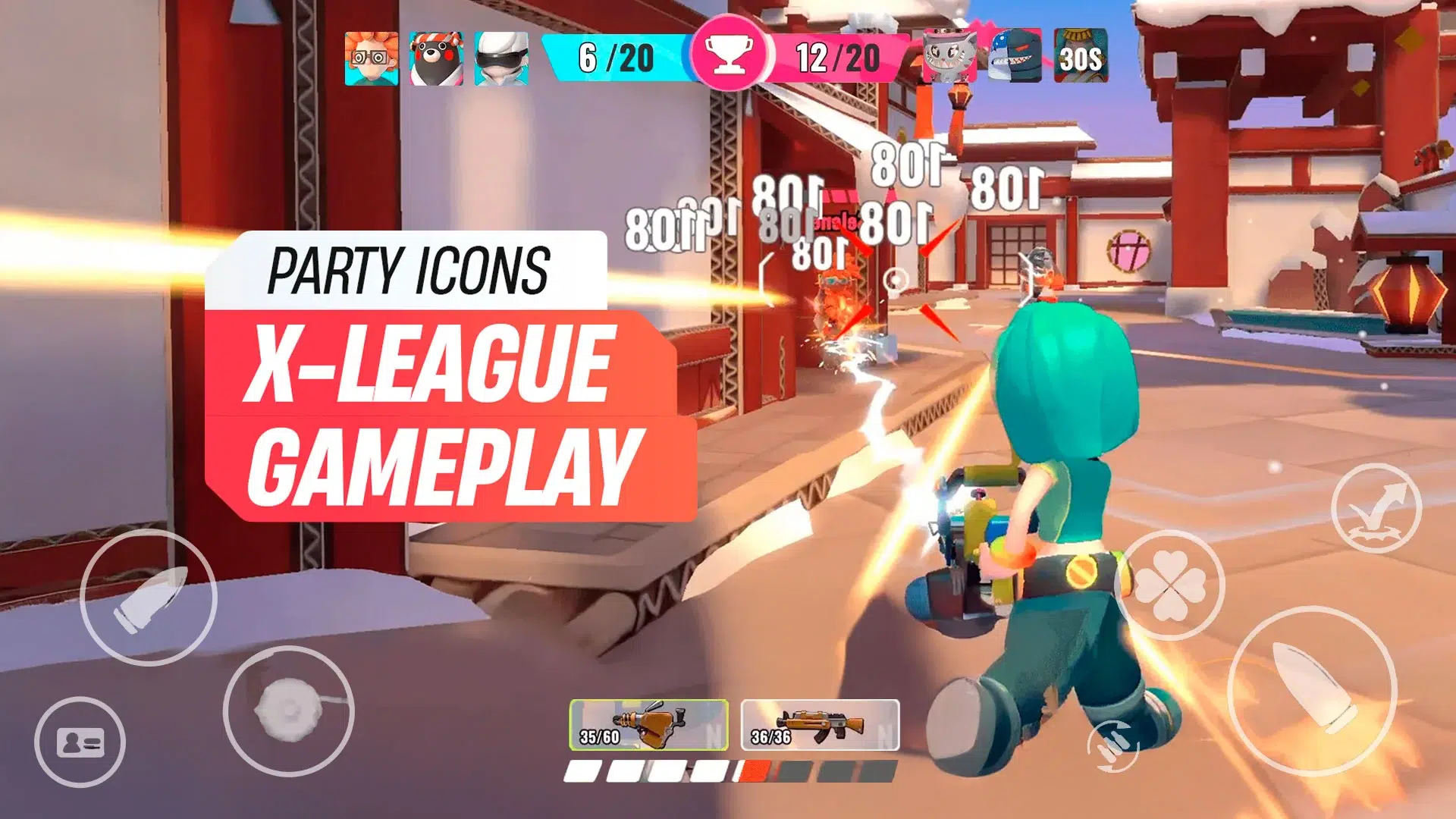 Party Icons X-League Gameplay Preview