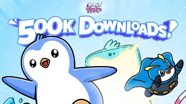 Pudgy Party Hits 500K Downloads In Two Weeks