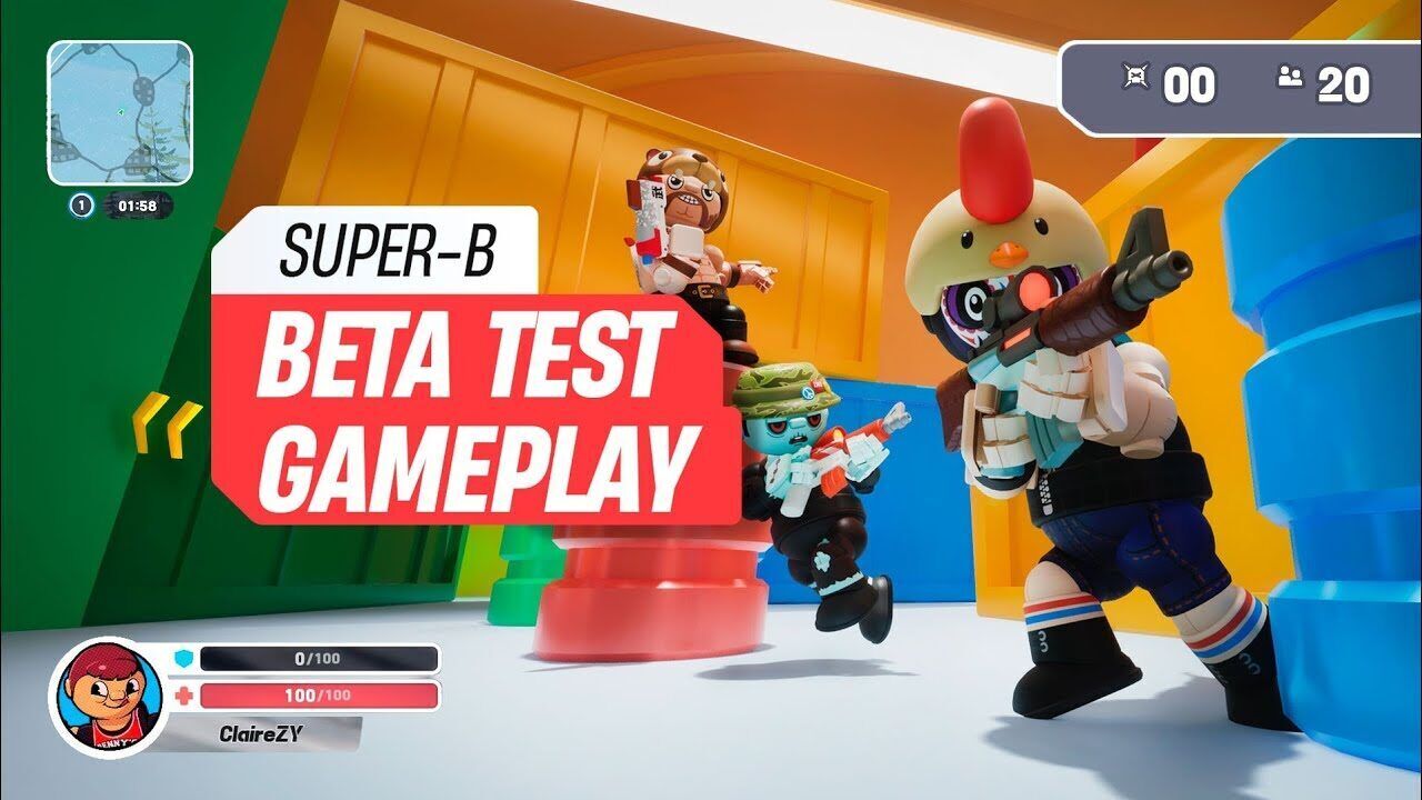 Super-B: Mini-Games And Map Builders | Gameplay Showcase