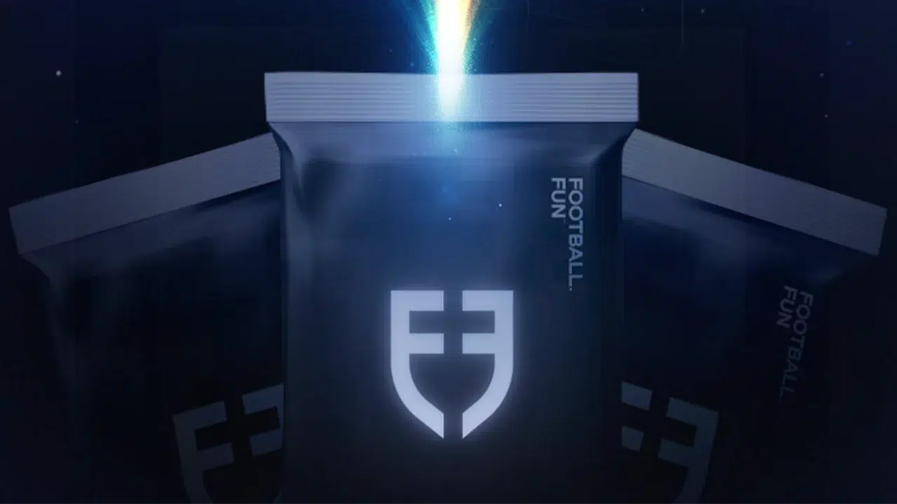 Football.fun Logo And Players Celebrating Final Founders Pack Sellout In 37 Seconds, Signaling $Fun Token Launch In Play-To-Earn Games