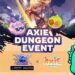 Axie Dungeon Event In Ragnarok Online Landverse Featuring Axie Monsters And Nft Rewards.
