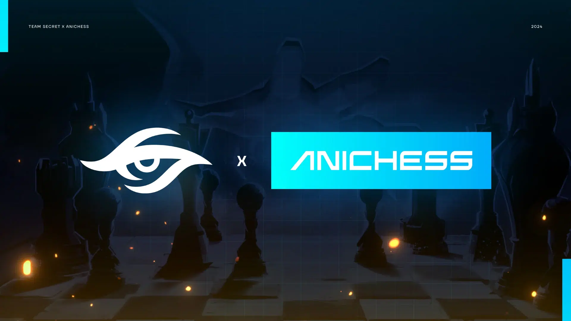 Team Secret Anichess Partnership Check Token Web3 Esports Nft Membership Crypto Games Blockchain Chess Strategy