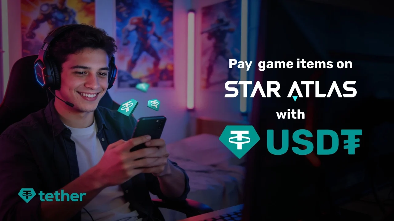 Star Atlas Tether Partnership Involving Usdt Stablecoin, Web3 Gaming And Crypto Games News Update