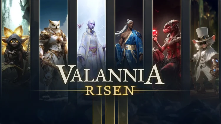 Risen Heroes Nft Collection From Valannia, A Solana-Based Web3 Mmorpg Featuring Upgradeable Playable Characters And Hero Evolution.