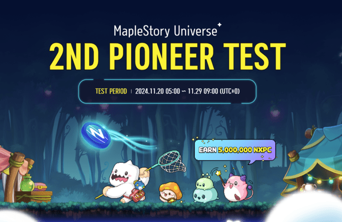 Maplestory Universe 2Nd Pioneer Test With 5M Nxpc Rewards
