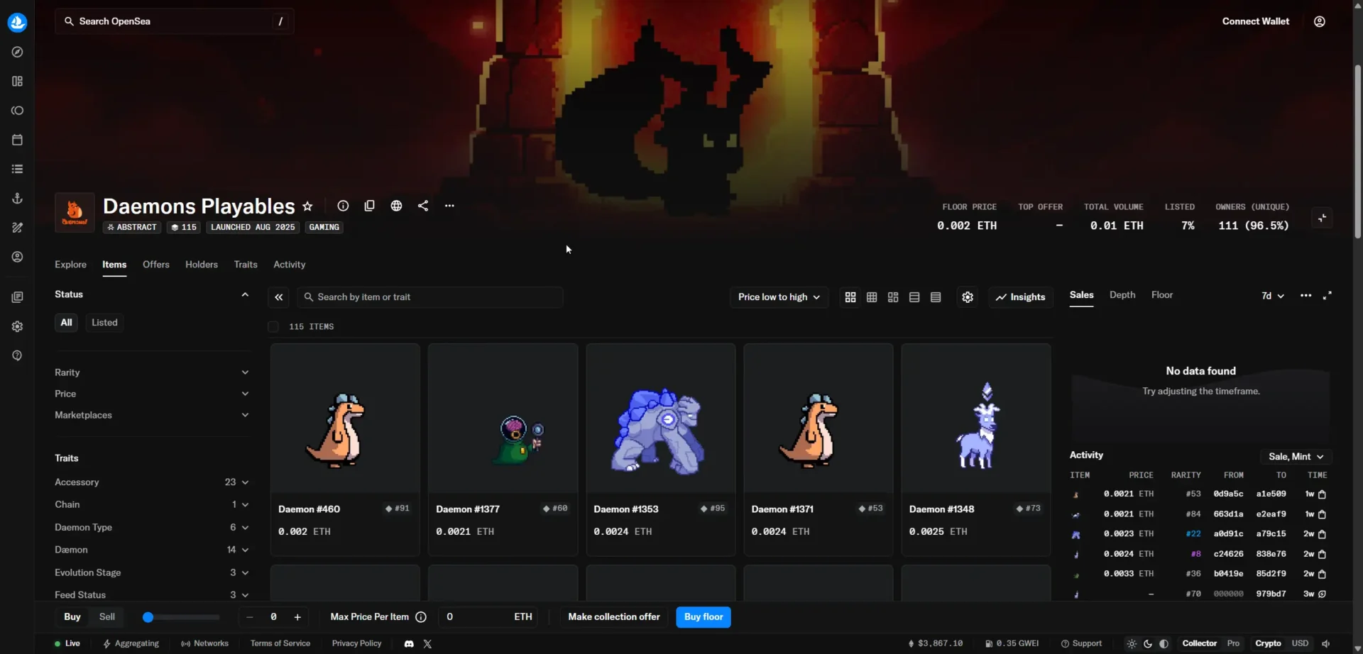 How To Play And Start Earning $Dmn Tokens In Dæmons