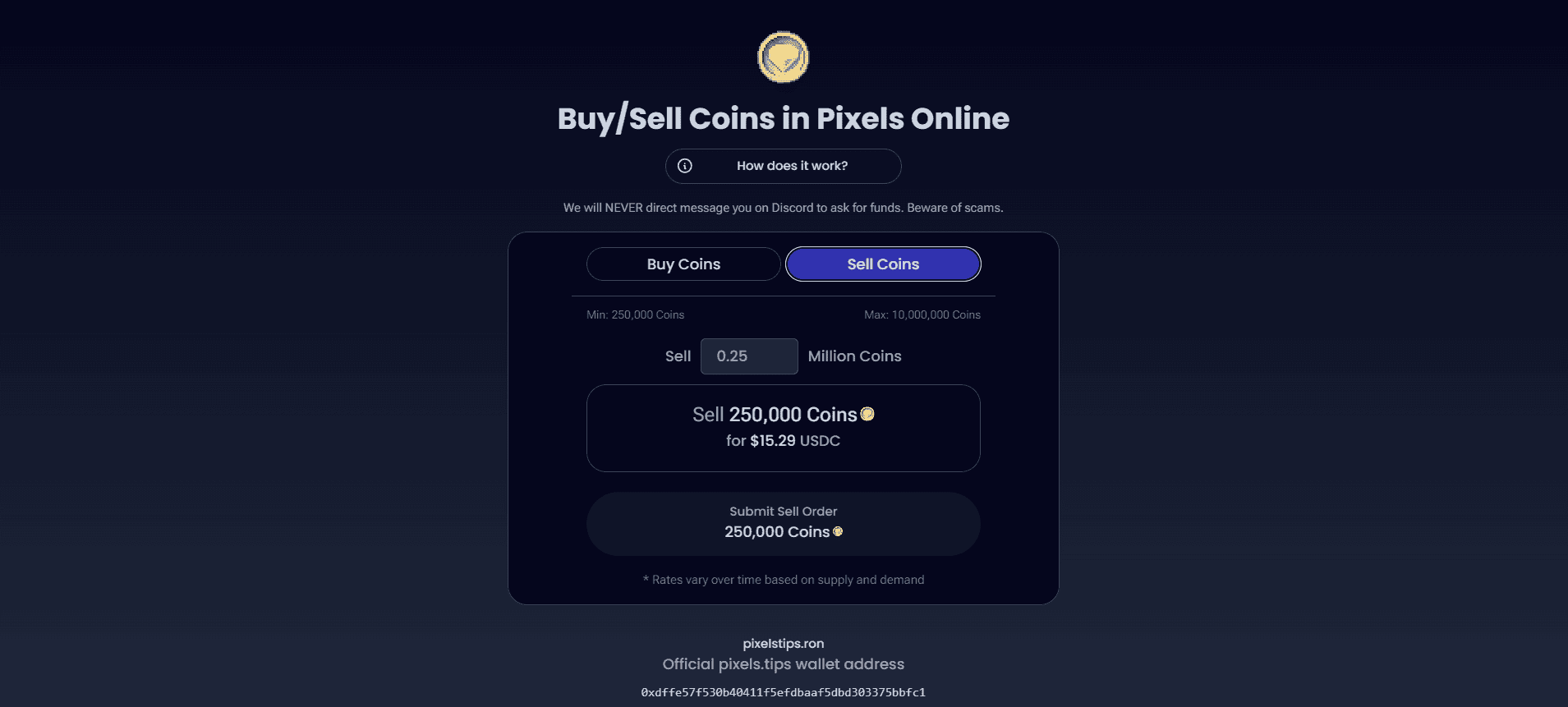 Guide To Selling/Buying Gold Coins In Pixels: A Step-By-Step Process