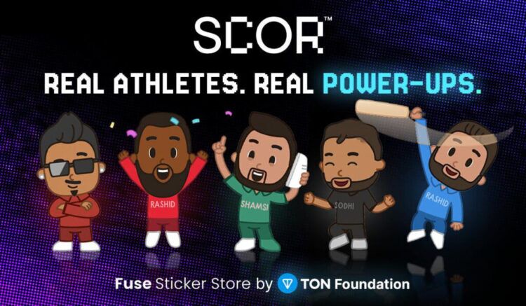 Scor Sticker Store On Telegram Fuse Platform With Athlete-Themed Digital Packs And In-Game Rewards