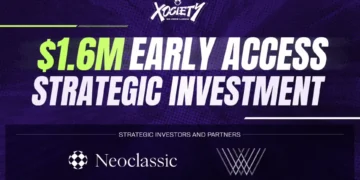 Xociety Gameplay Footage Showing Third-Person Shooter Combat In A Sci-Fi Environment With Sui Blockchain Integration For Web3 Gaming Rewards