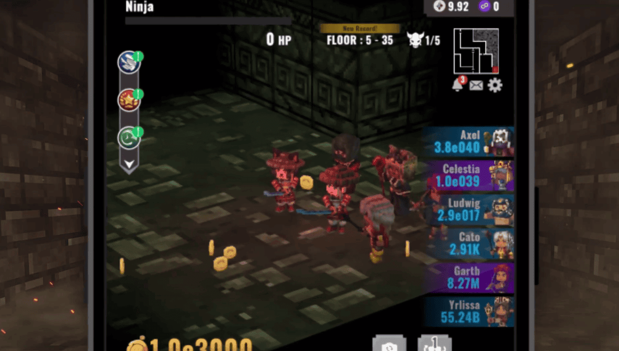 Blood Crystal In Eternal Crypt - Wizardry Bc
