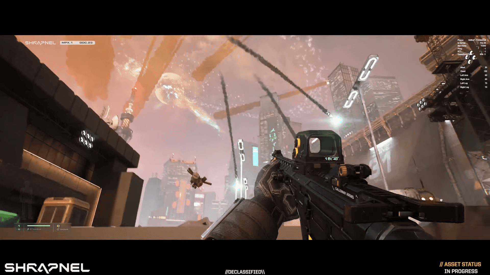 Shrapnel Gameplay Fps