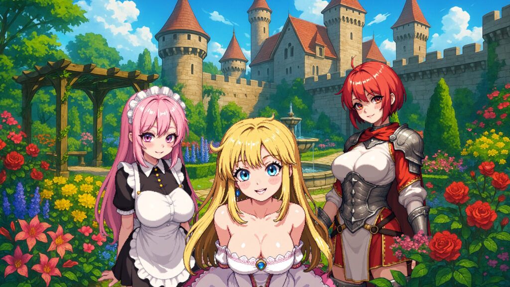 Waifu Sweeper Fantasy Village Scene Anime Companions Upcoming Web3 Strategy Game