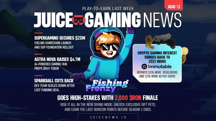 Play-To-Earn Weekly Recap: Fishing Frenzy’s 2,000 $Ron Finale And Crypto Gaming’s Growth Surge