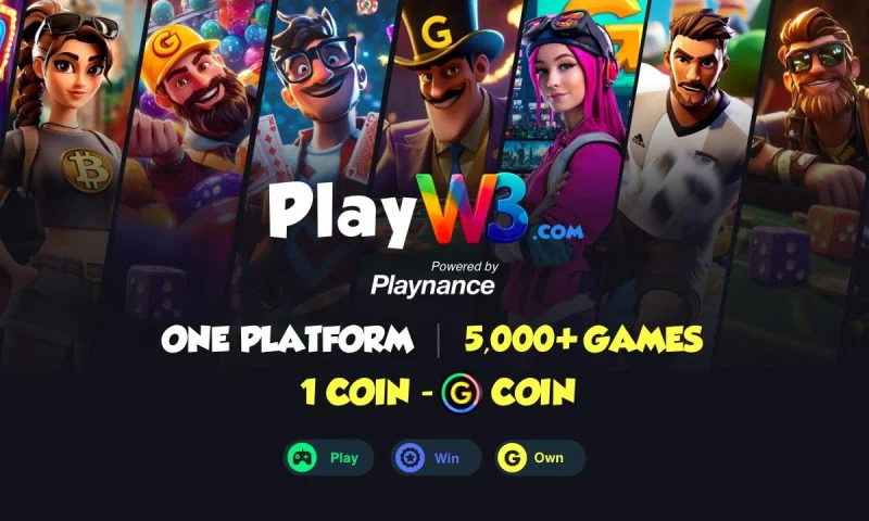 Playw3 Launches Fully Onchain Web3 Gaming Platform 2