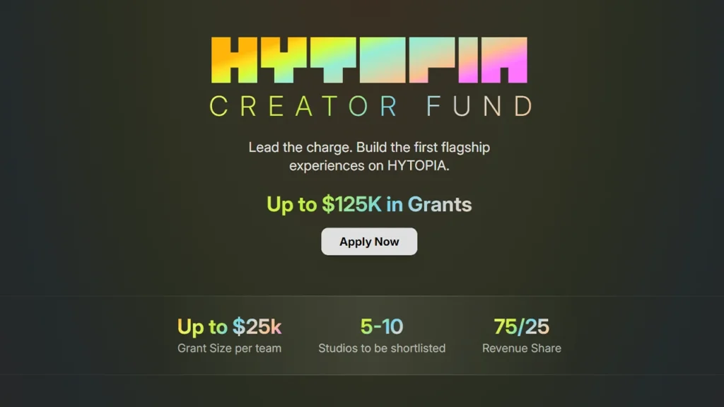 Hytopia Launches Grant And Rev Share For Game Studios 1
