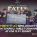 Ygg Esports Player Tyler Receiving First Place Prize At Might &Amp; Magic: Fates Tournament In Manila